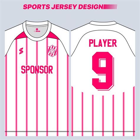 designen van voetbalshirts.